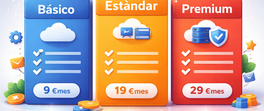 Planes y tarifas de SeguraCloud PYMES